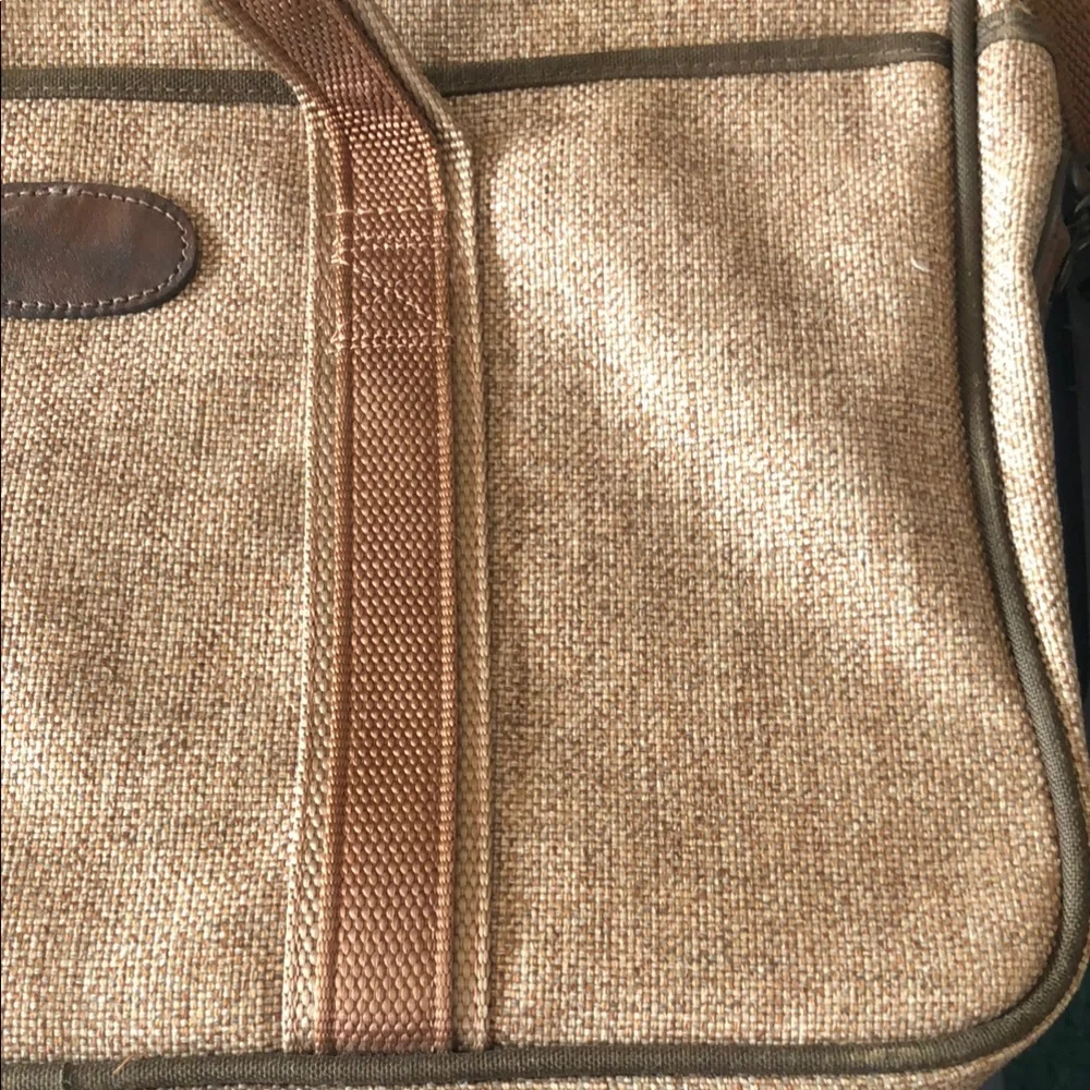 Pegasus Brown Canvas Travel Tote Bag by